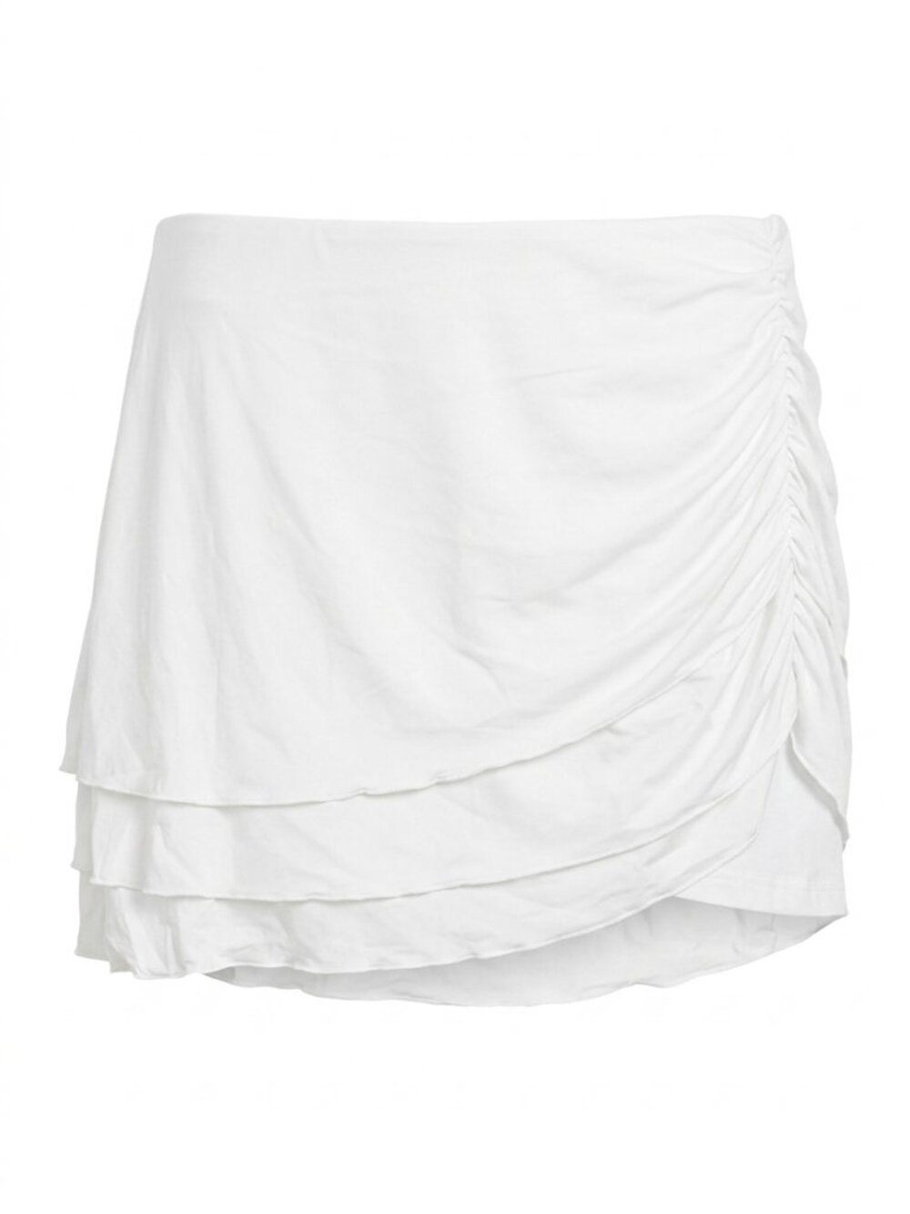 NWT Joy Lab Game Day High-Rise Skort L White Activewear Tennis Skirt Athleisure